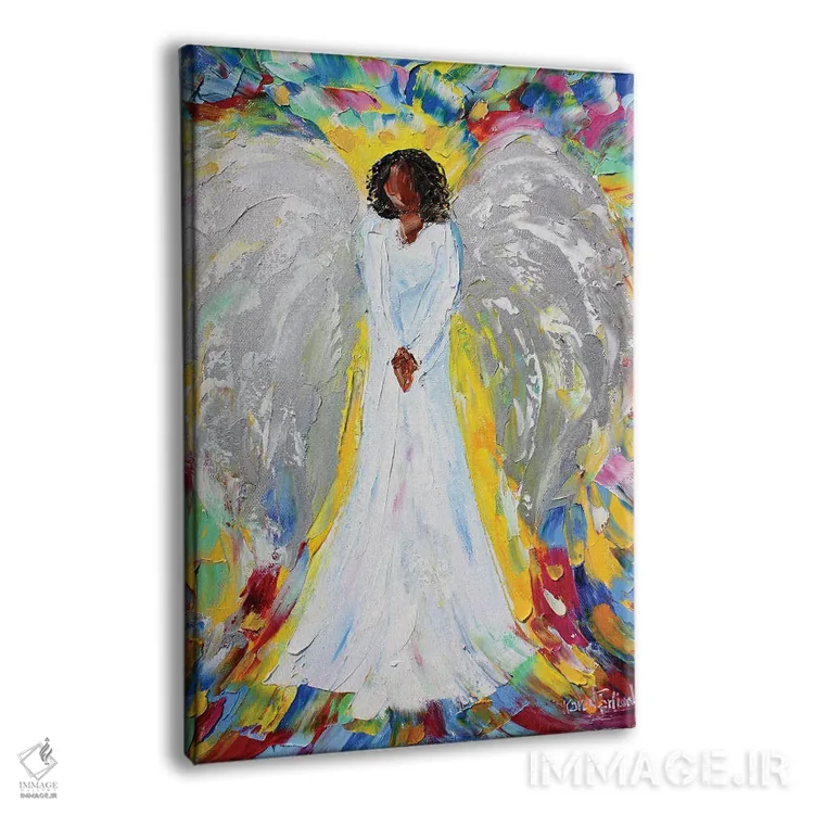 تابلو دکوراتیو فرشته من اثر کارن تارلتون - نمای پرسپکتیو محصول
