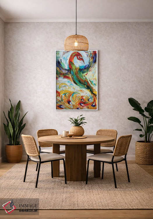 تابلو دکوراتیو ققنوس اثر کارن تارلتون - D2W