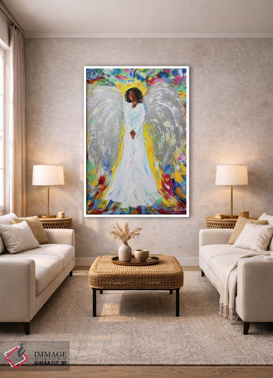 تابلو دکوراتیو فرشته من اثر کارن تارلتون - D1W