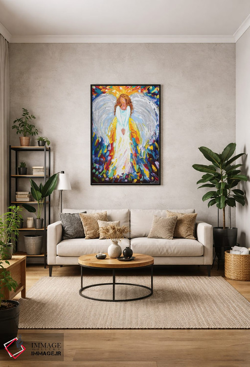 تابلو دکوراتیو فرشته امید اثر کارن تارلتون - D1B