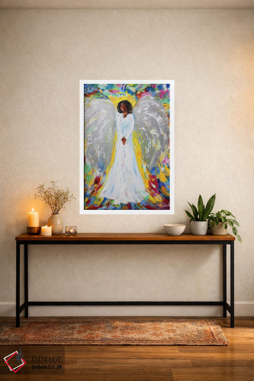 تابلو دکوراتیو فرشته من اثر کارن تارلتون - D2W