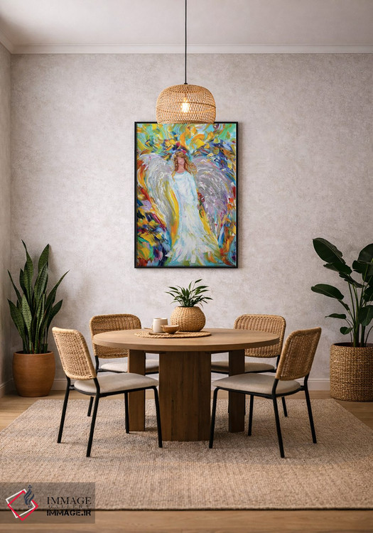 تابلو دکوراتیو عشق فرشته اثر کارن تارلتون - D4B