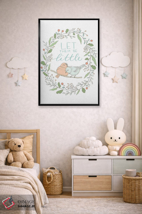 تابلو دکوراتیو طرح کودکانه جنگلی II اثر کریستینا هولت کرانتز - D5B