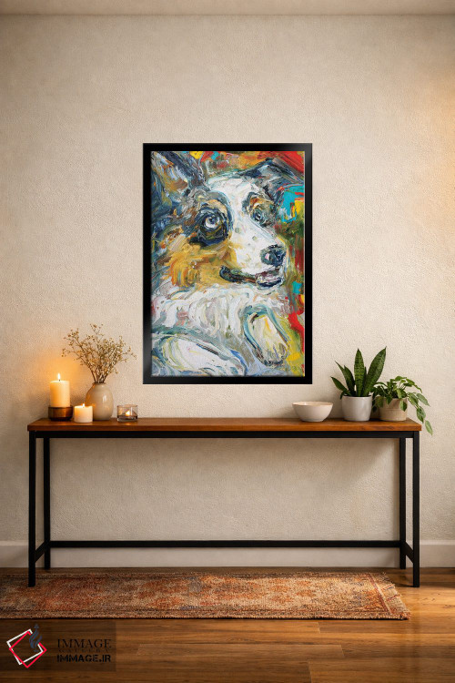 تابلو دکوراتیو بلا اثر کارن تارلتون - D6B