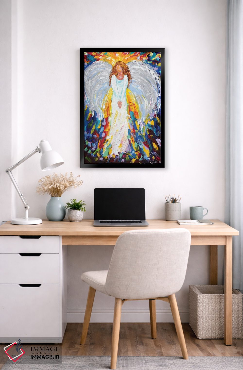 تابلو دکوراتیو فرشته امید اثر کارن تارلتون - D6B