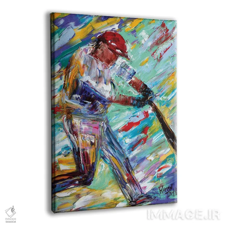 تابلو دکوراتیو گرند اسلم اثر کارن تارلتون - نمای پرسپکتیو محصول