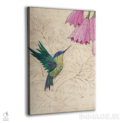 تابلو دکوراتیو شادی اثر کارن سیکیه - نمای پرسپکتیو محصول