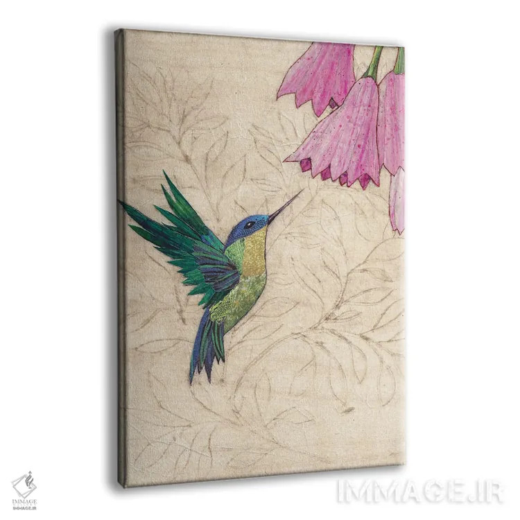 تابلو دکوراتیو شادی اثر کارن سیکیه - نمای پرسپکتیو محصول