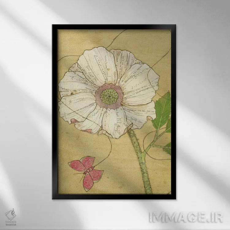 تابلو دکوراتیو مانورهای هوایی اثر کارن سیکیه - نمای قابدار مشکی