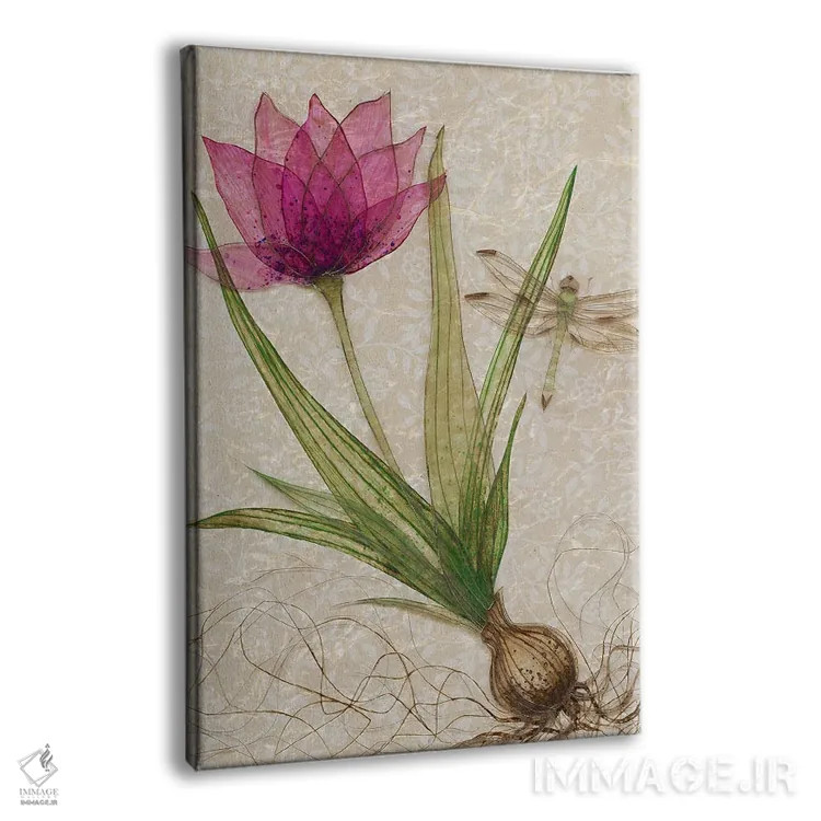 تابلو دکوراتیو ریشه کن شده III اثر کارن سیکیه - نمای پرسپکتیو محصول