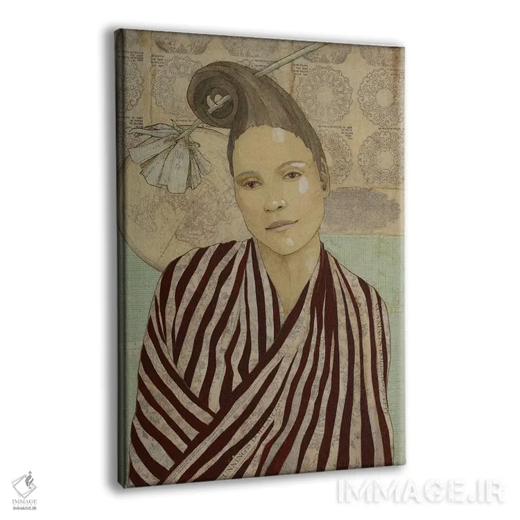 تابلو دکوراتیو راه یاب اثر کارن سیکیه - نمای پرسپکتیو محصول