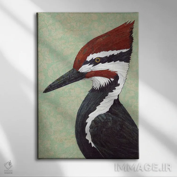 تابلو دکوراتیو ویلهلمینا اثر کارن سیکیه - نمای روبهرو روی دیوار