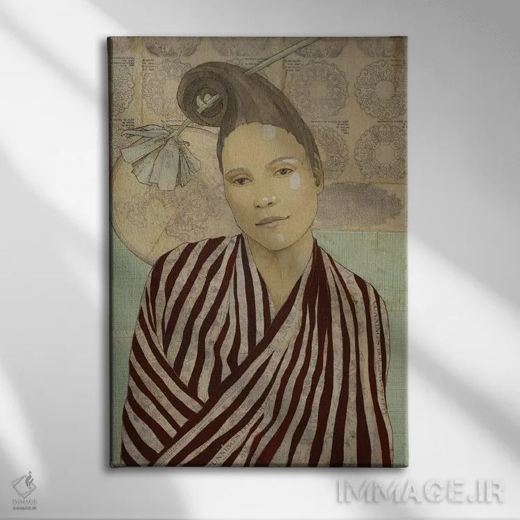 تابلو دکوراتیو راه یاب اثر کارن سیکیه - نمای روبهرو روی دیوار