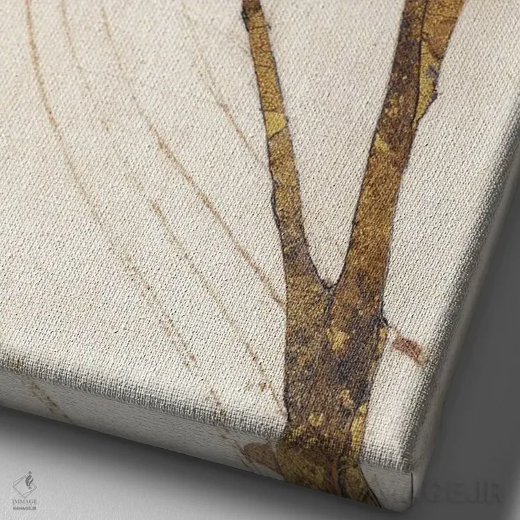 تابلو دکوراتیو زلدا اثر کارن سیکیه - نمای نزدیک بافت بوم