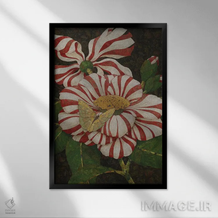 تابلو دکوراتیو سرود پیروزی اثر کارن سیکیه - نمای قابدار مشکی