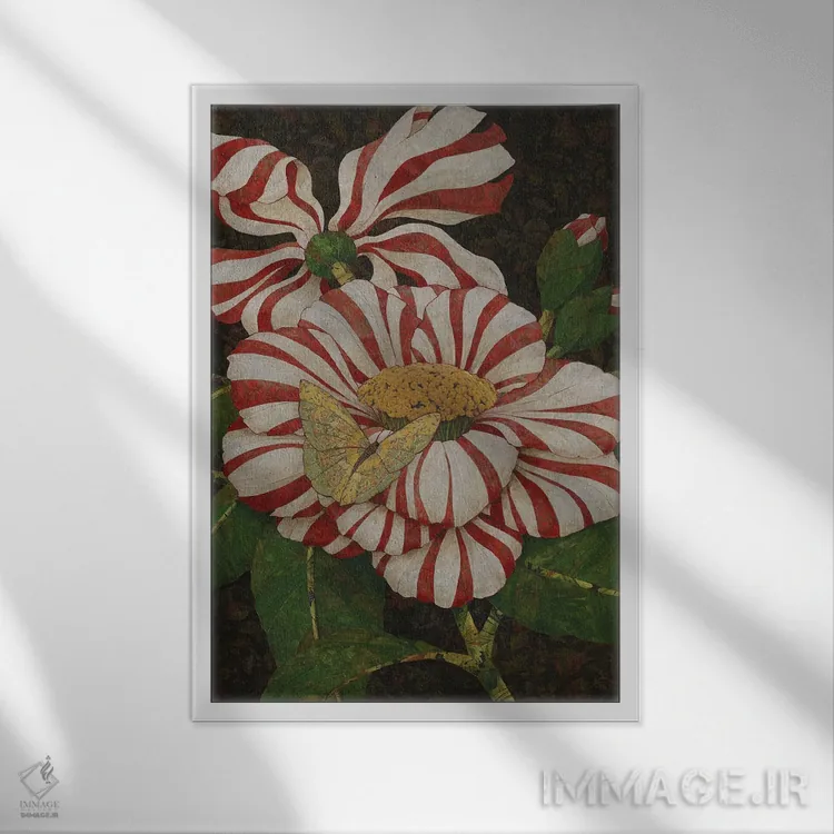 تابلو دکوراتیو سرود پیروزی اثر کارن سیکیه - نمای قابدار سفید