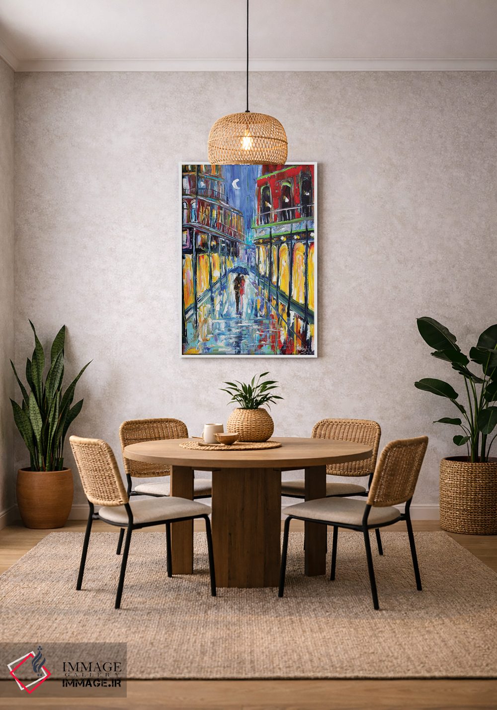 تابلو دکوراتیو ماه نیواورلئان اثر کارن تارلتون - D1W