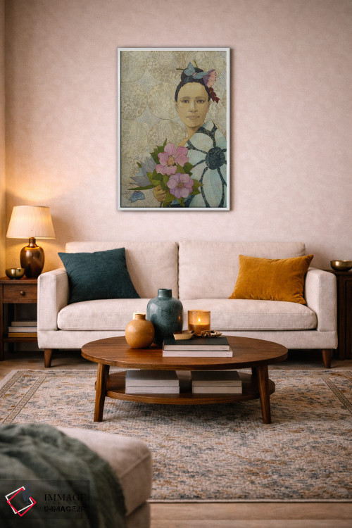 تابلو دکوراتیو مهمانی باغ اثر کارن سیکیه - D2W