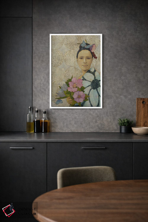 تابلو دکوراتیو مهمانی باغ اثر کارن سیکیه - D1W