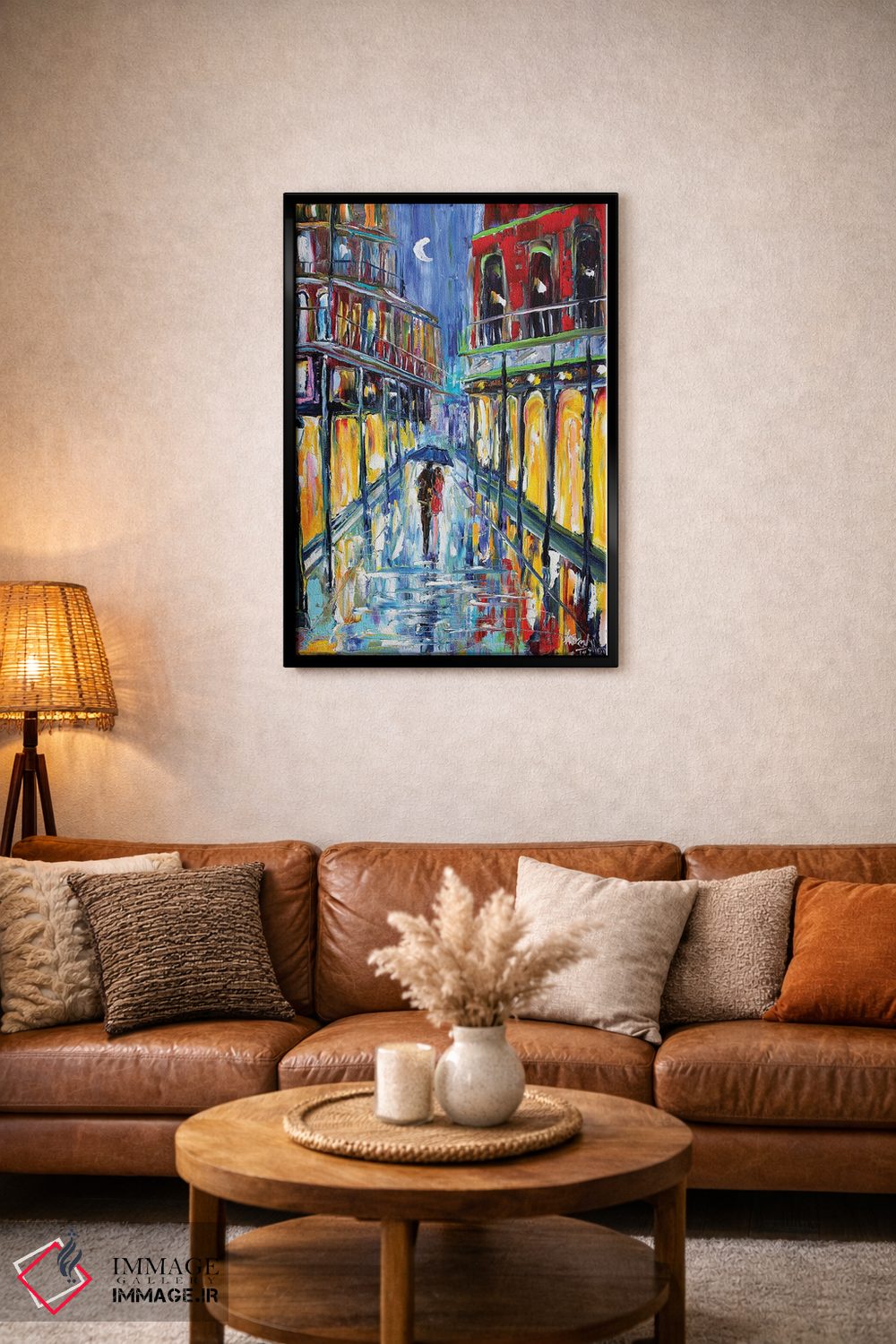 تابلو دکوراتیو ماه نیواورلئان اثر کارن تارلتون - D3B