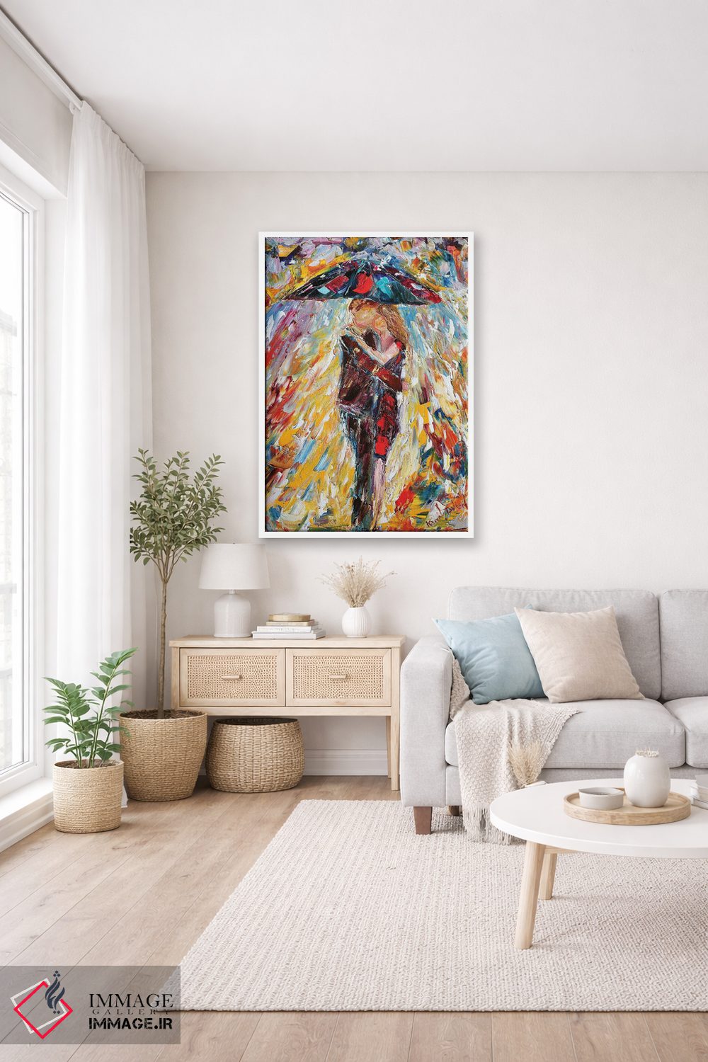 تابلو دکوراتیو در آغوش گرفتن اثر کارن تارلتون - D2W