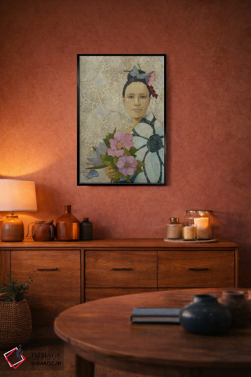 تابلو دکوراتیو مهمانی باغ اثر کارن سیکیه - D5B