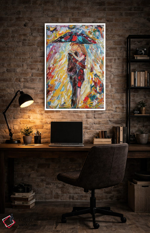 تابلو دکوراتیو در آغوش گرفتن اثر کارن تارلتون - D4W