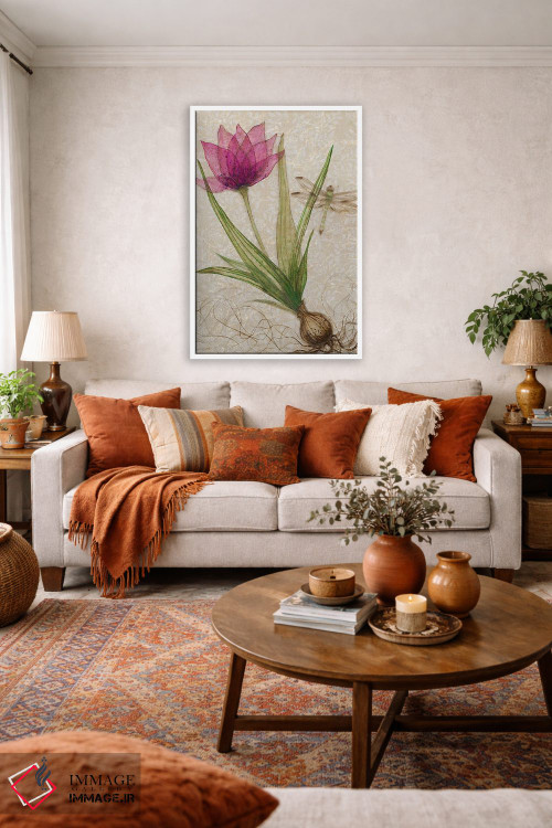 تابلو دکوراتیو ریشه کن شده III اثر کارن سیکیه - D2W