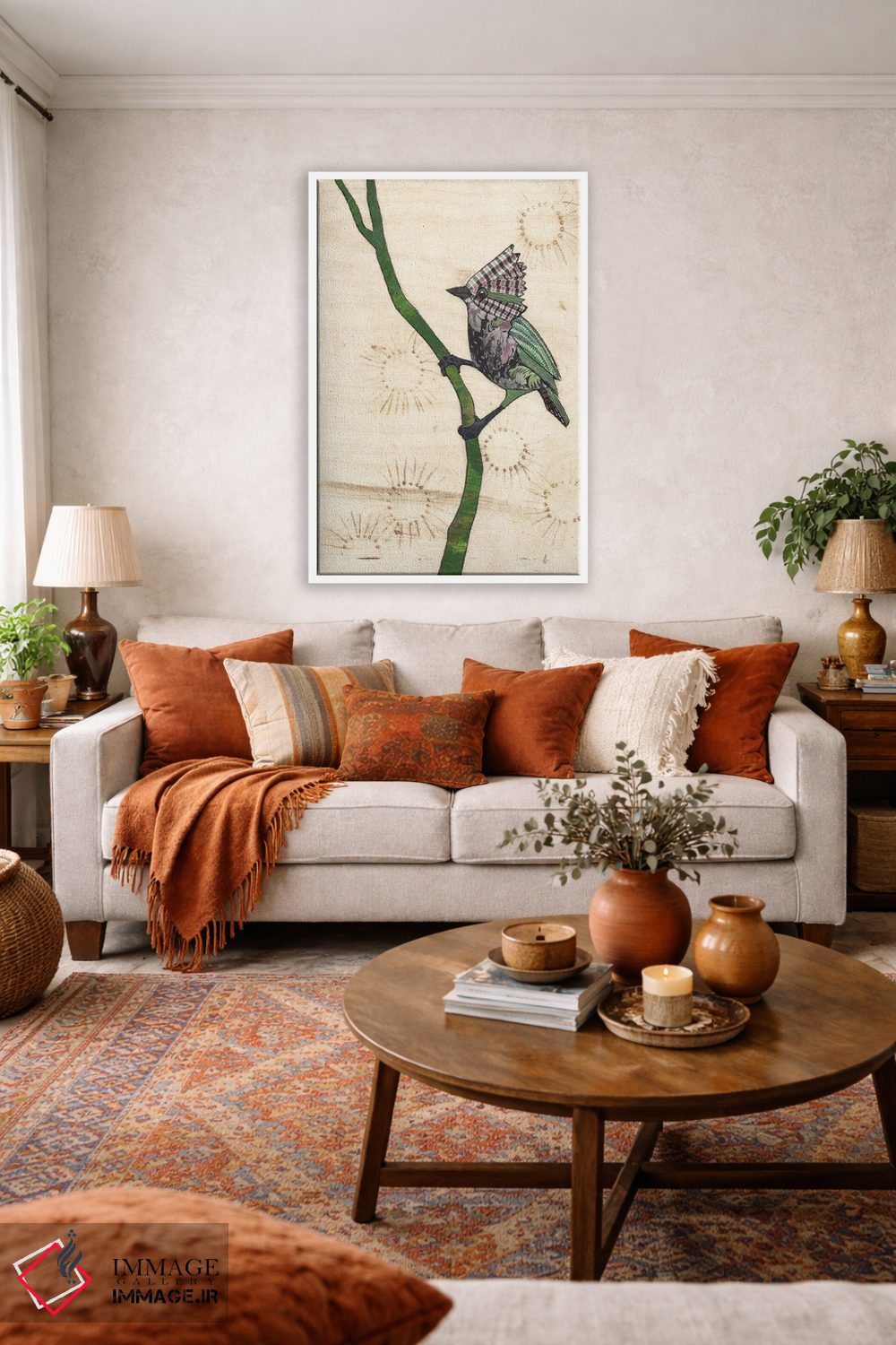 تابلو دکوراتیو سمی اثر کارن سیکیه - D2W