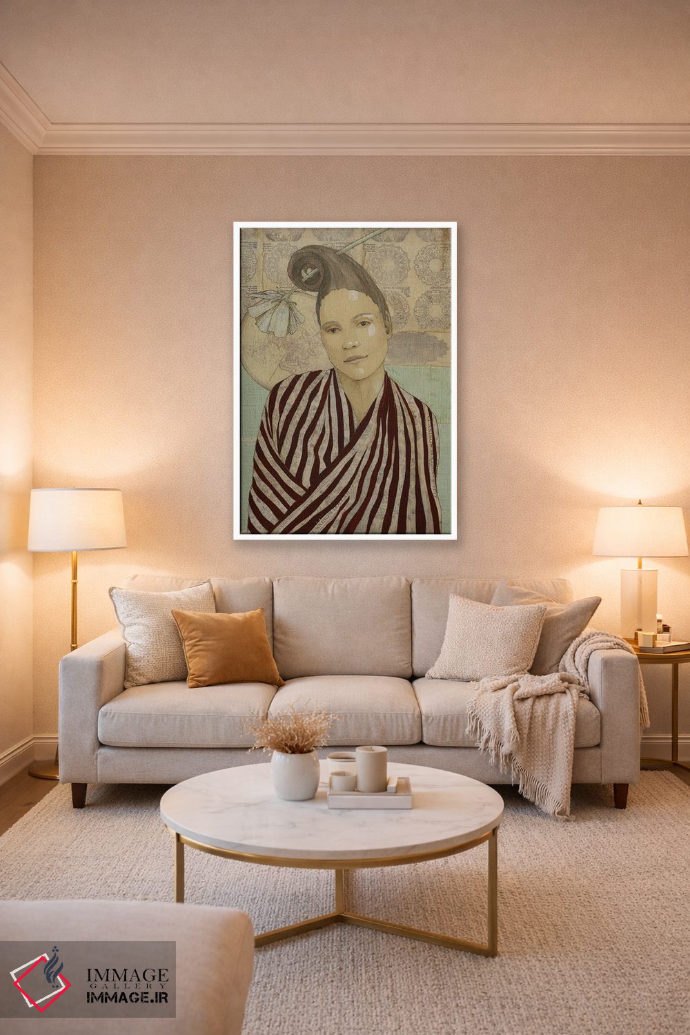 تابلو دکوراتیو راه یاب اثر کارن سیکیه - D3W