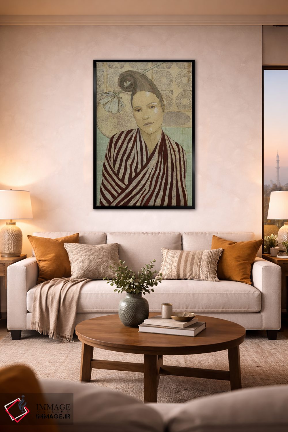 تابلو دکوراتیو راه یاب اثر کارن سیکیه - D2B