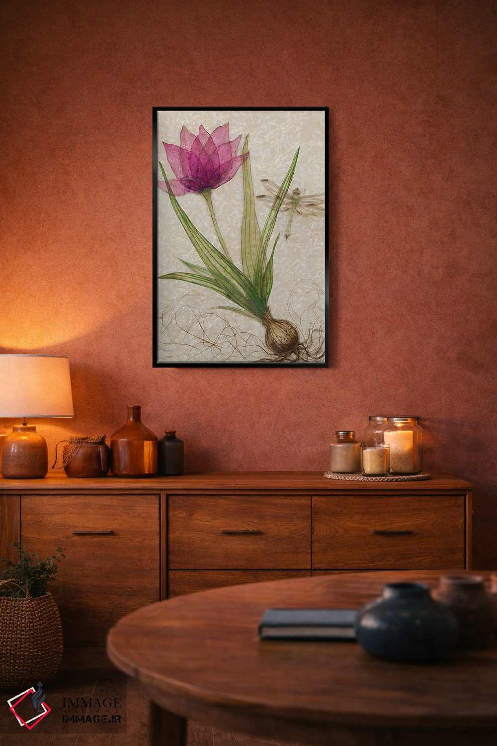 تابلو دکوراتیو ریشه کن شده III اثر کارن سیکیه - D6B