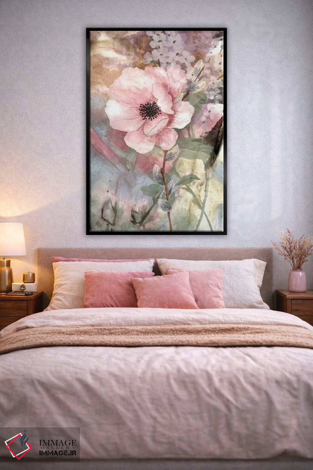 تابلو دکوراتیو گل ۲ اثر کارن اسمیت - D2B