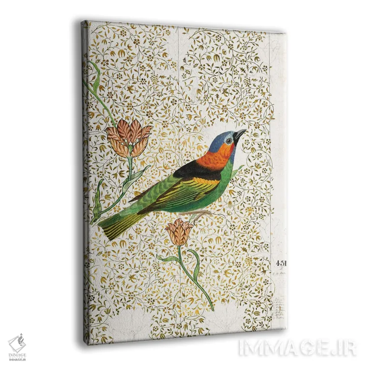 تابلو دکوراتیو پرنده سرا II اثر کارن اسمیت - نمای پرسپکتیو محصول