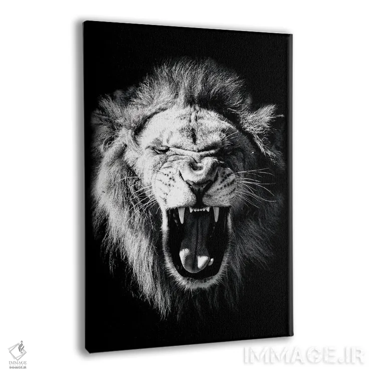 تابلو دکوراتیو وحشی اثر کارن اسمیت - نمای پرسپکتیو محصول