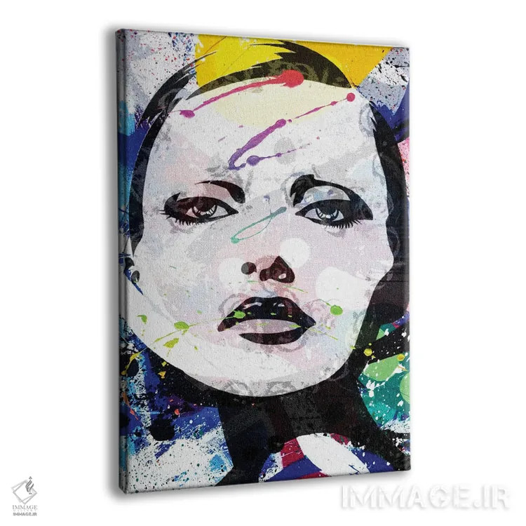 تابلو مدرن نقاشی سر I اثر کارن اسمیت - نمای پرسپکتیو محصول