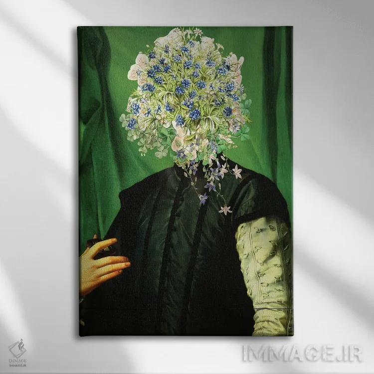 تابلو دکوراتیو سر عتیقه II اثر کارن اسمیت - نمای روبهرو روی دیوار