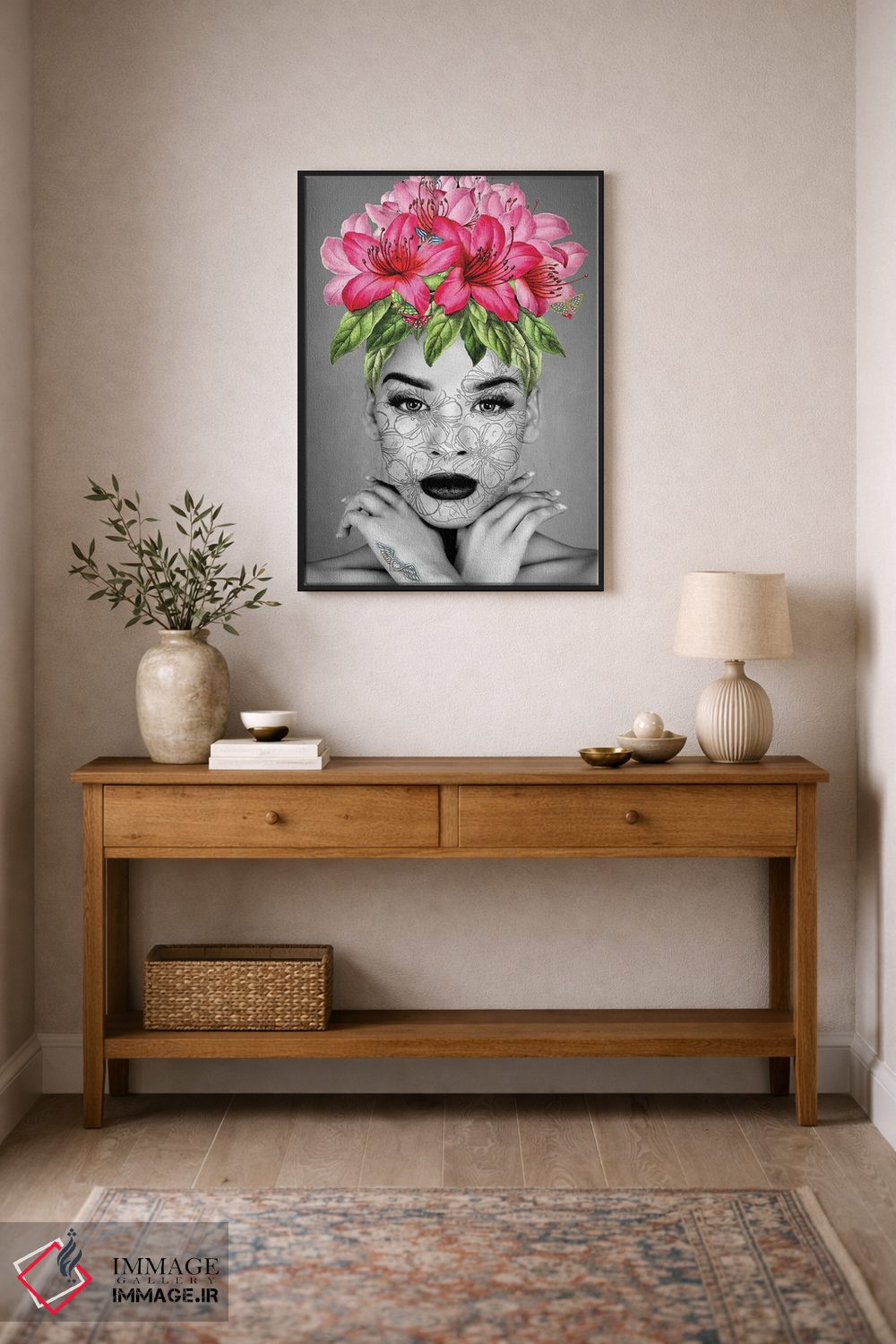 تابلو دکوراتیو گلبرگ I اثر کارن اسمیت - D2B