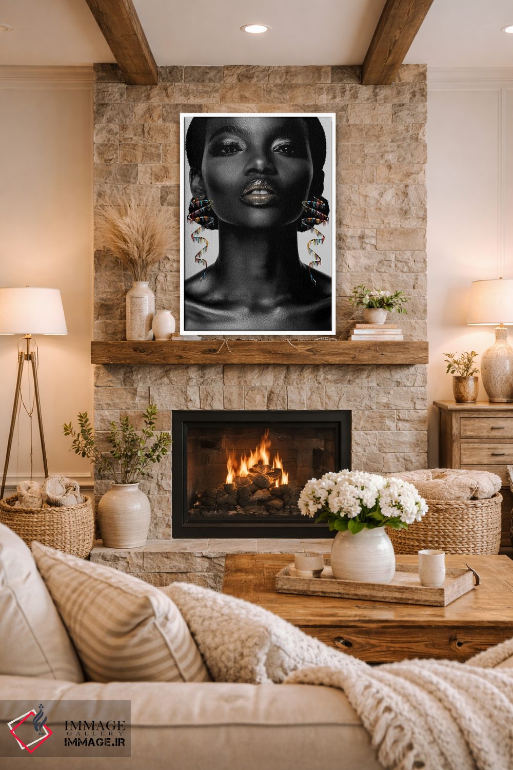 تابلو دکوراتیو کالیدا II اثر کارن اسمیت - D1W