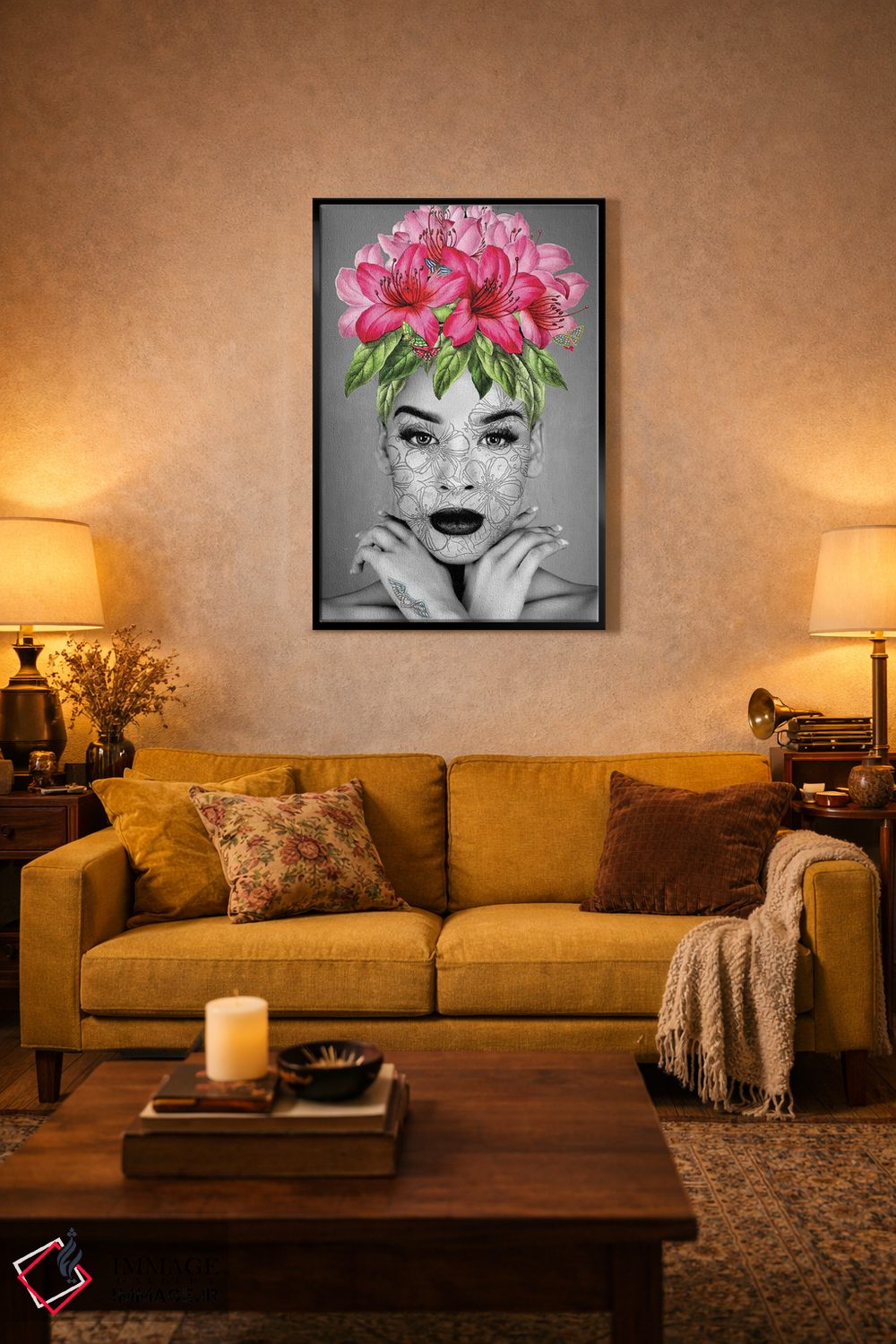 تابلو دکوراتیو گلبرگ I اثر کارن اسمیت - D4B