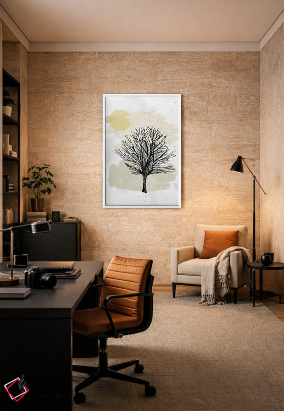 تابلو مینیمال گوشه دنج I اثر کارن اسمیت - D6W