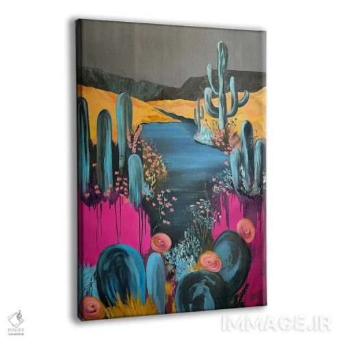 تابلو دکوراتیو منظره در ساعت ۷:۱۶ عصر اثر کسنیا رای - نمای پرسپکتیو محصول