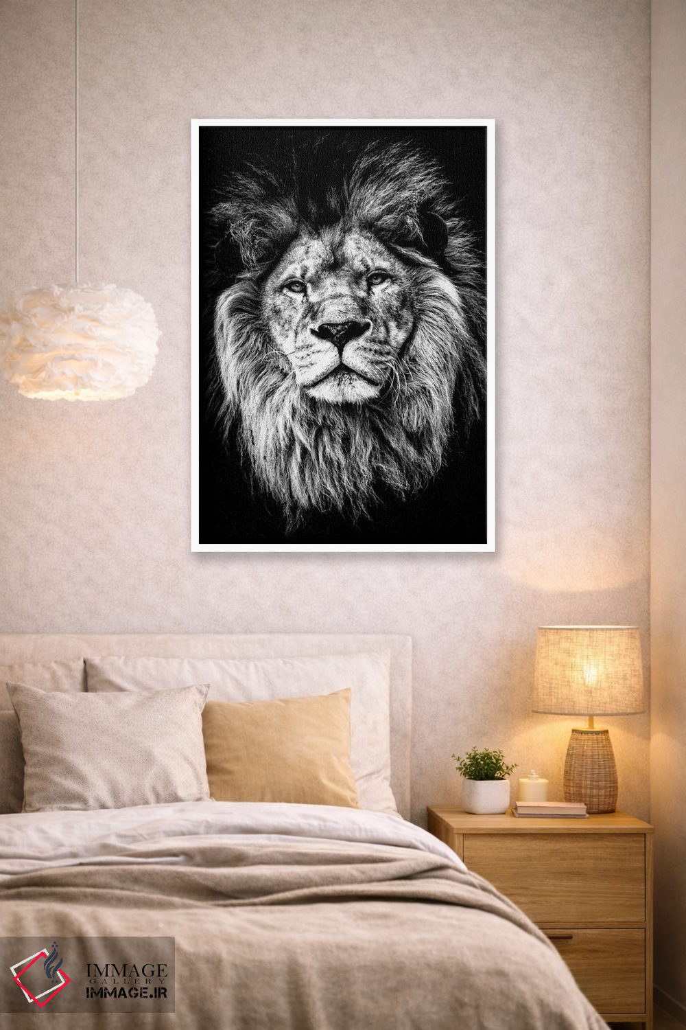 تابلو دکوراتیو وحشی I اثر کارن اسمیت - D2W