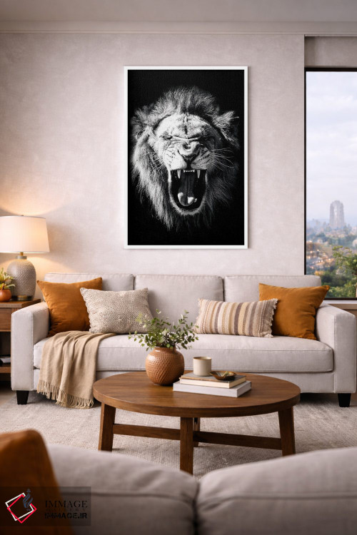 تابلو دکوراتیو وحشی اثر کارن اسمیت - D3W