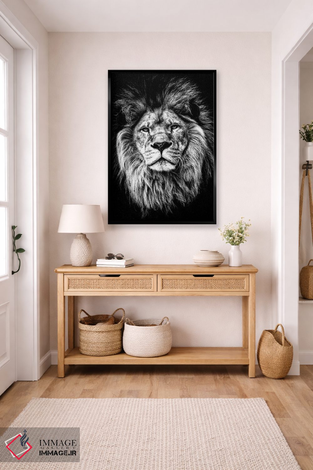 تابلو دکوراتیو وحشی I اثر کارن اسمیت - D4B