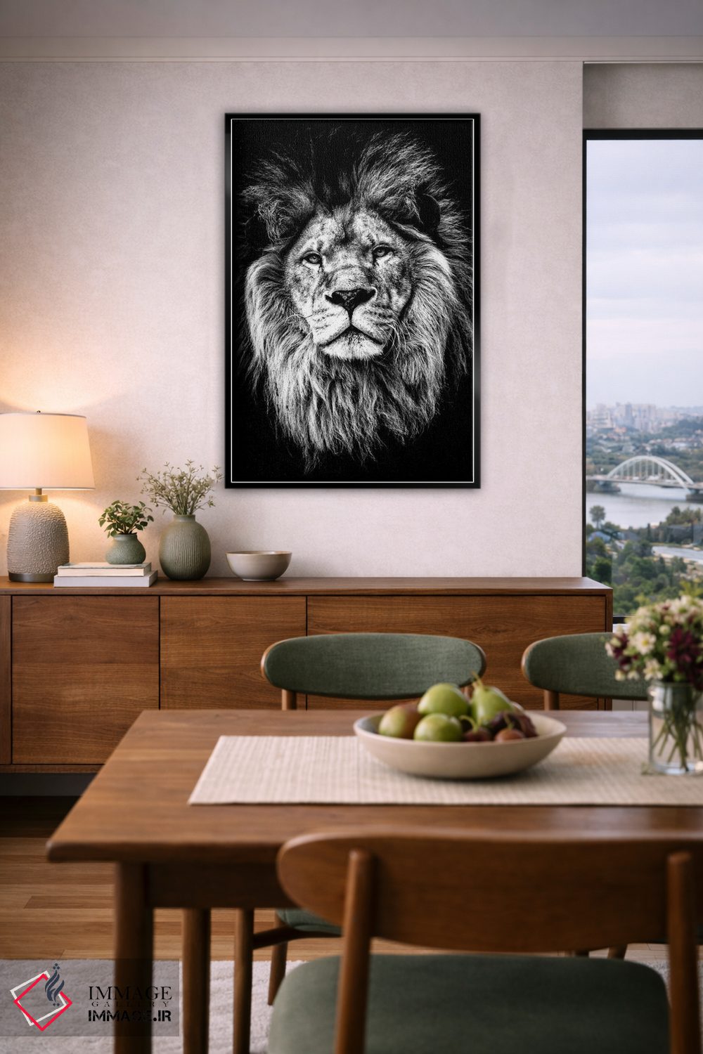 تابلو دکوراتیو وحشی I اثر کارن اسمیت - D5B