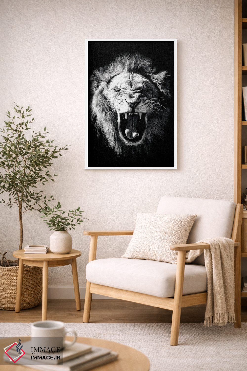 تابلو دکوراتیو وحشی اثر کارن اسمیت - D5W