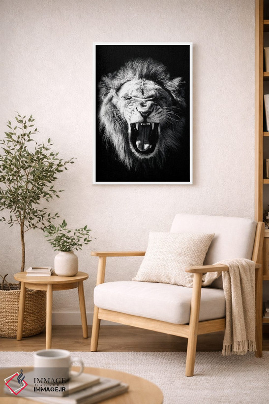 تابلو دکوراتیو وحشی اثر کارن اسمیت - D5W