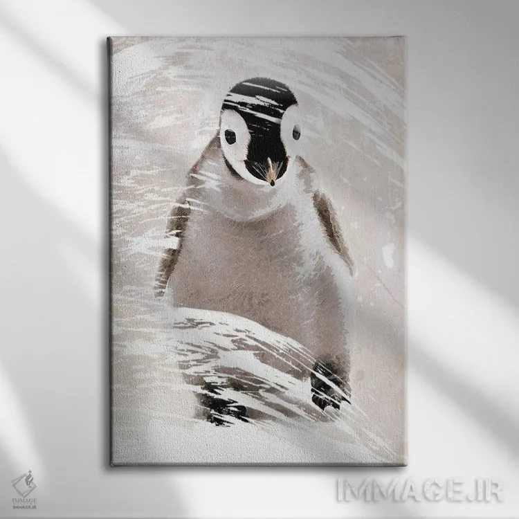 تابلو دکوراتیو هیولای گچی II اثر کارن اسمیت - نمای روبهرو روی دیوار