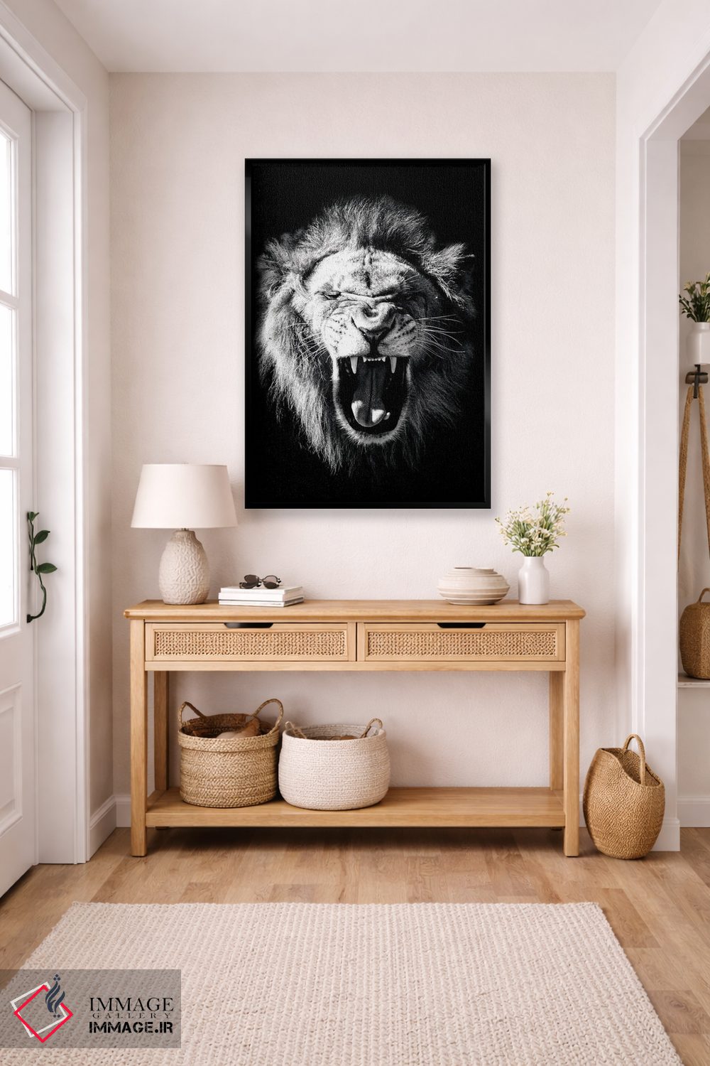 تابلو دکوراتیو وحشی اثر کارن اسمیت - D6B